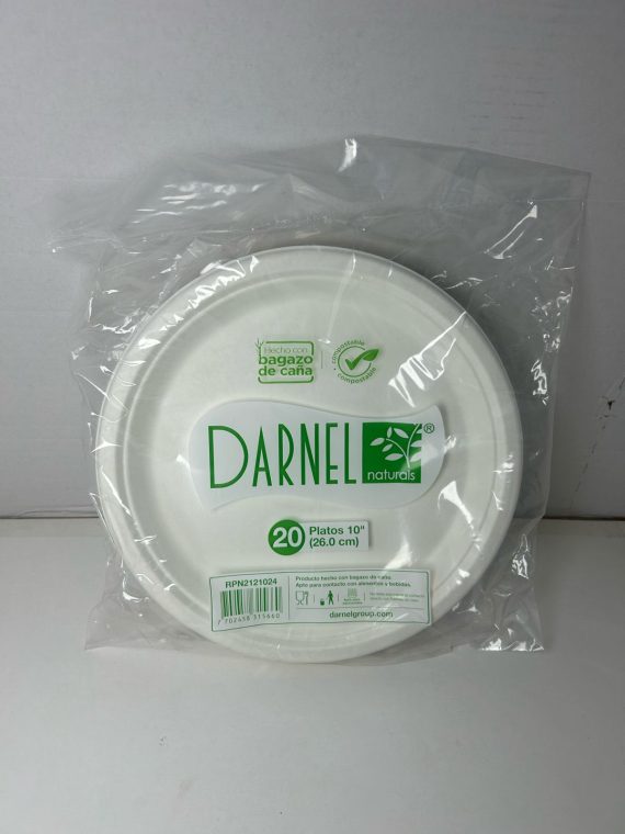 Plato #9 (22cm) fibra de bagazo